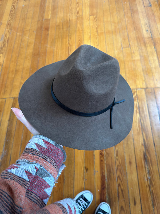 Brown Felt Hat