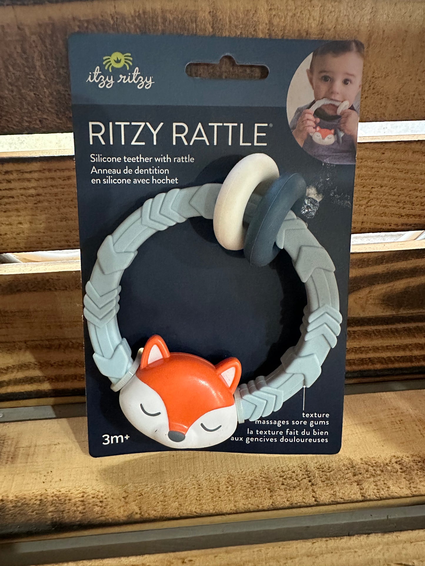 Itzy Ritzy Ritzy Fox Rattle