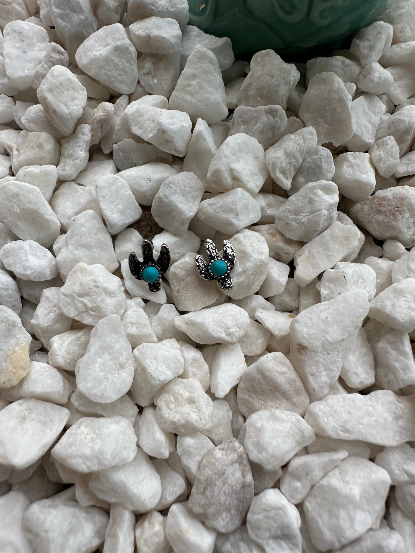 Small Cactus Stud Earrings