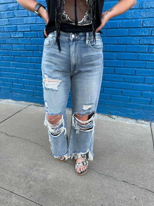 Primrose Distressed Jeans