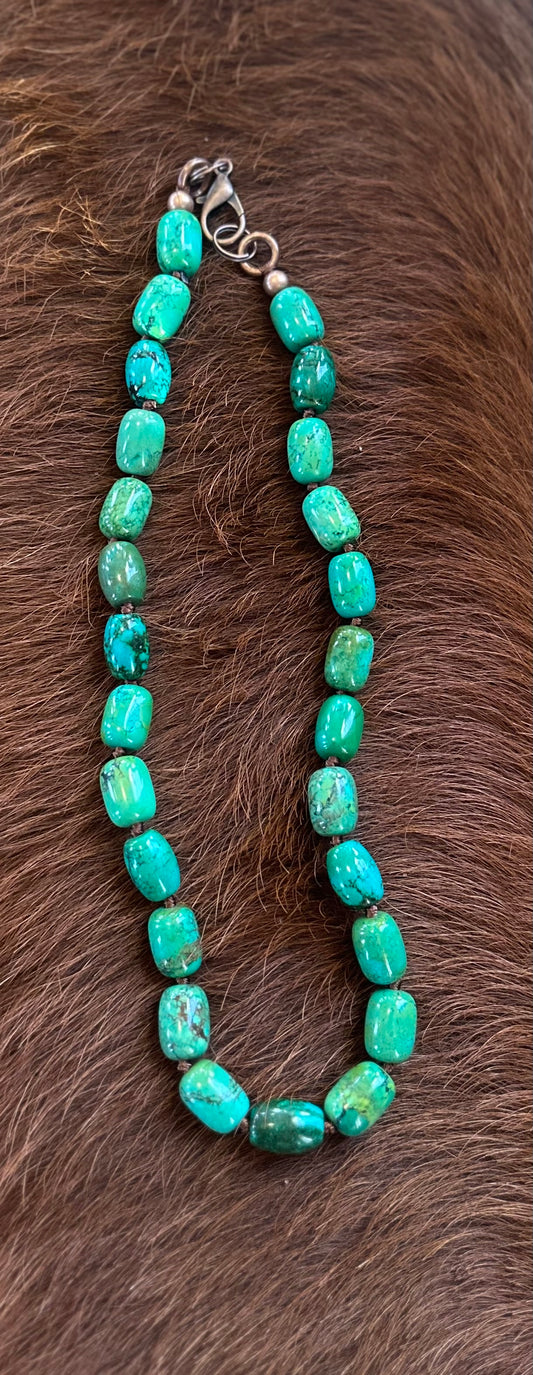 The Turquoise Nugget Necklace