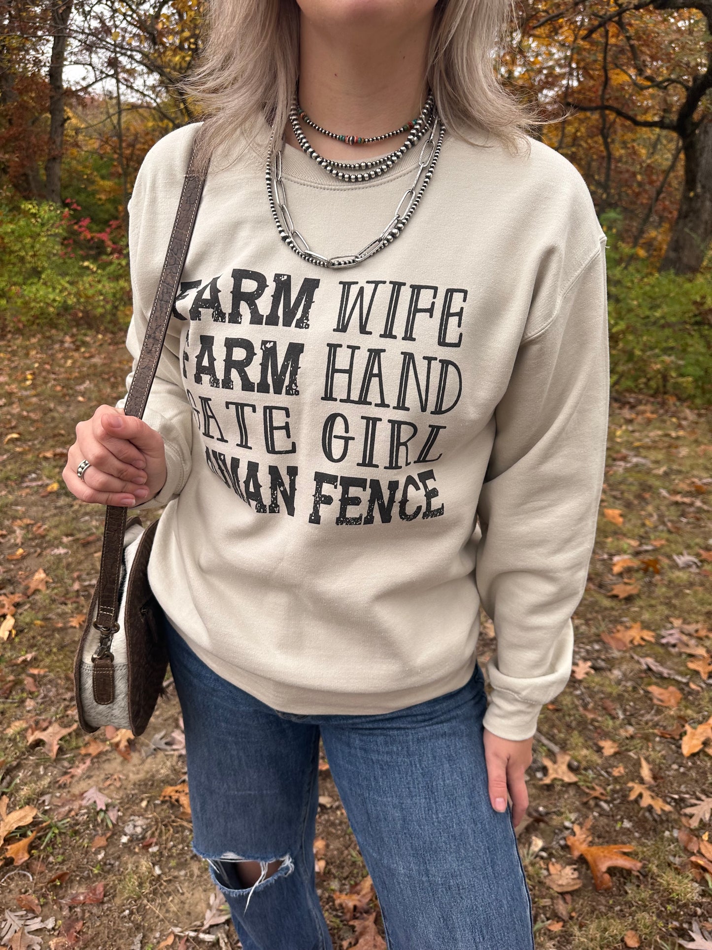 The Farm Wife, Farm Hand Crewneck