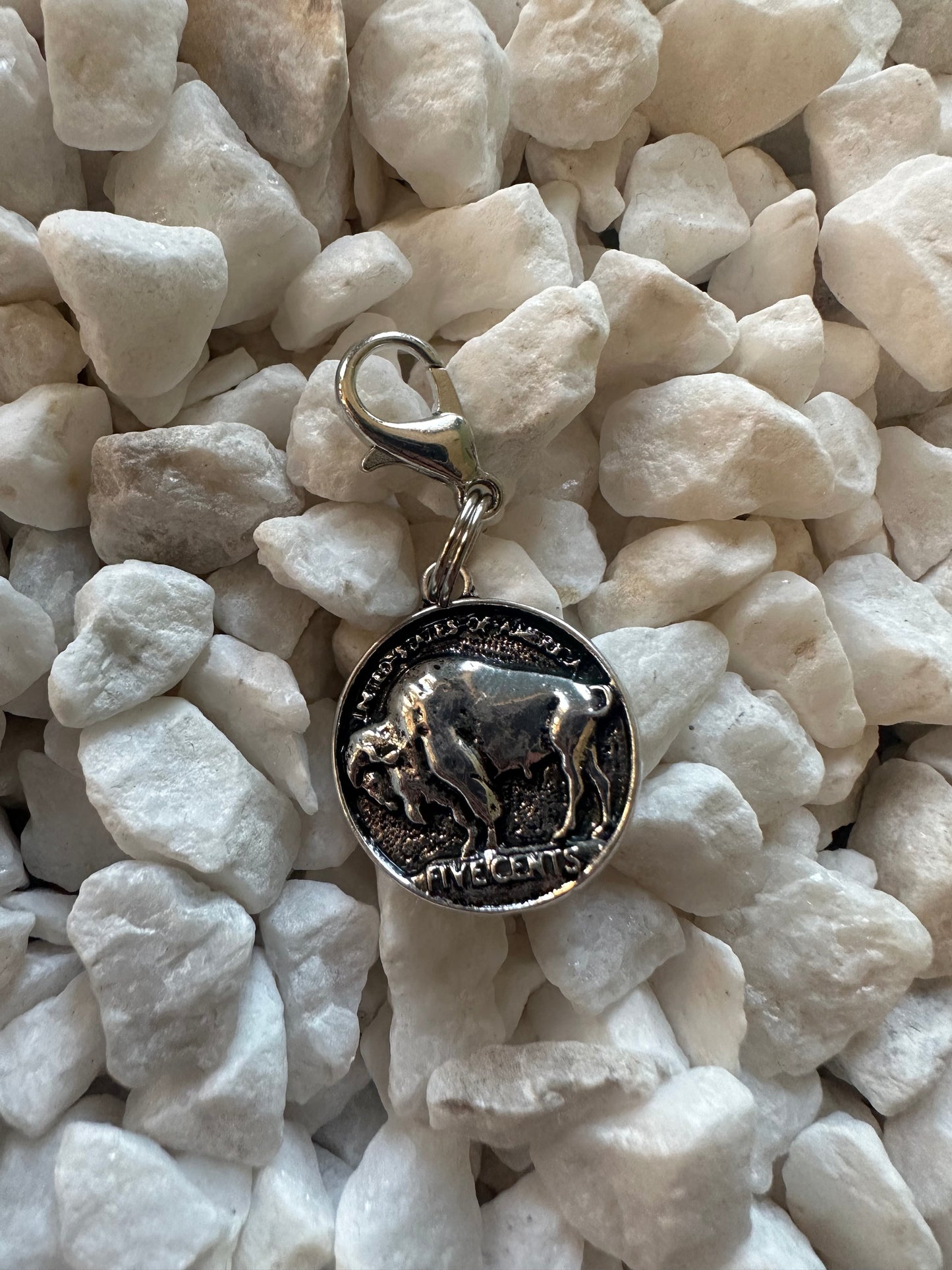 The Buffalo Hat Charms