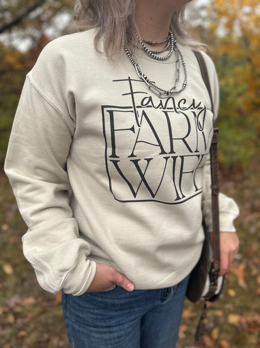 The Fancy Farm Wive Crewneck