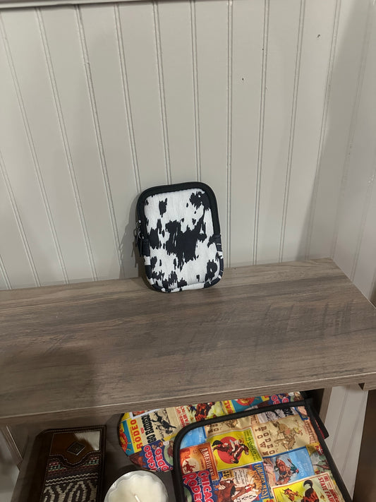 The Cow Print Tumbler Pouch