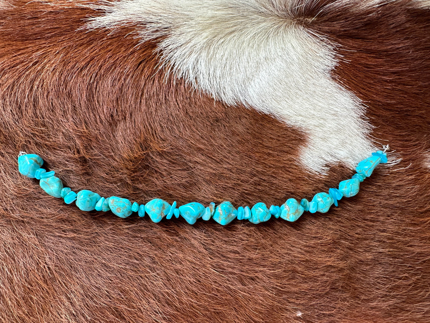 Turquoise Stone Hat Chain