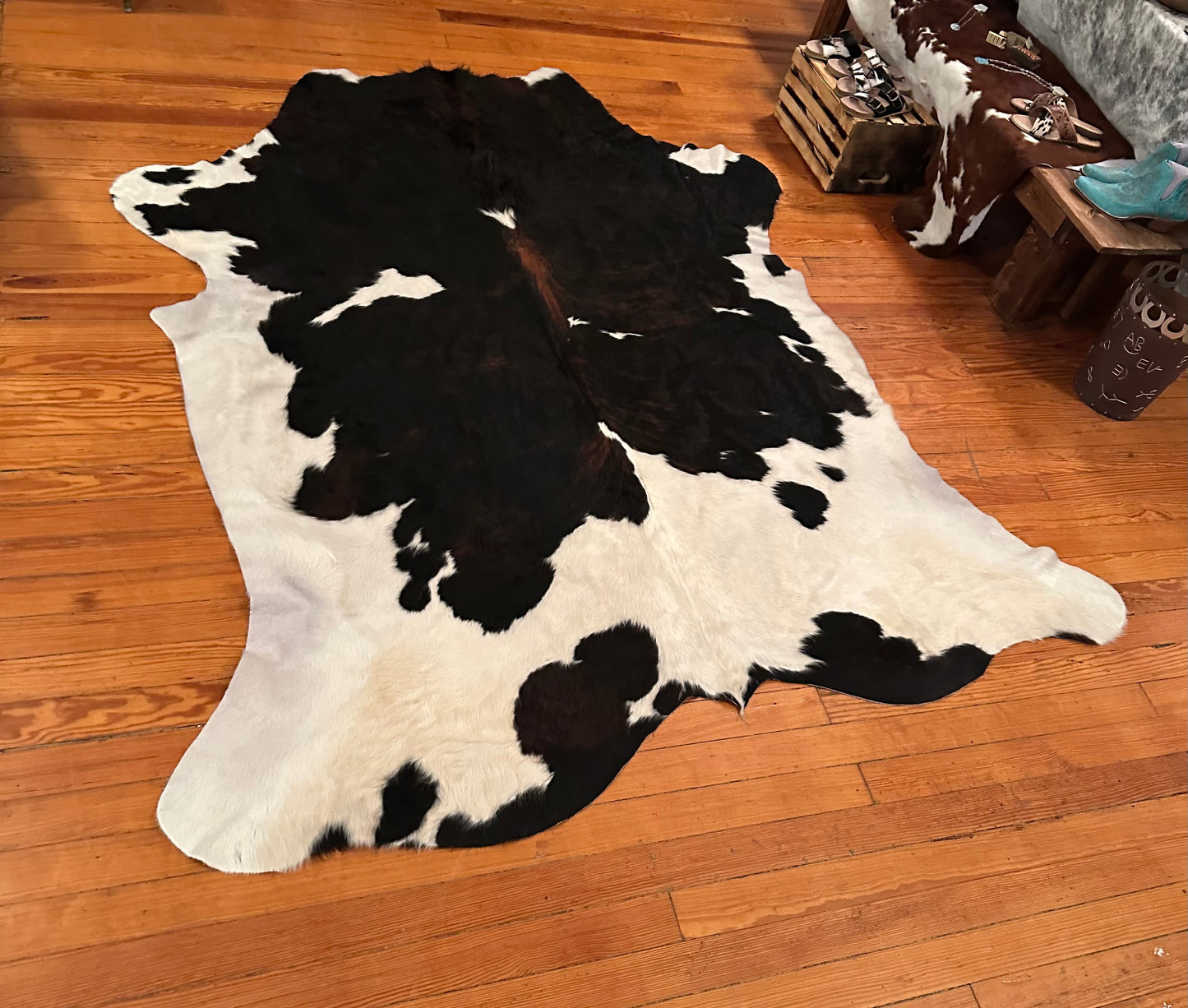 Black and White Cowhide