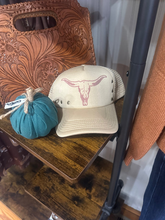 The Stud Longhorn Trucker Hat