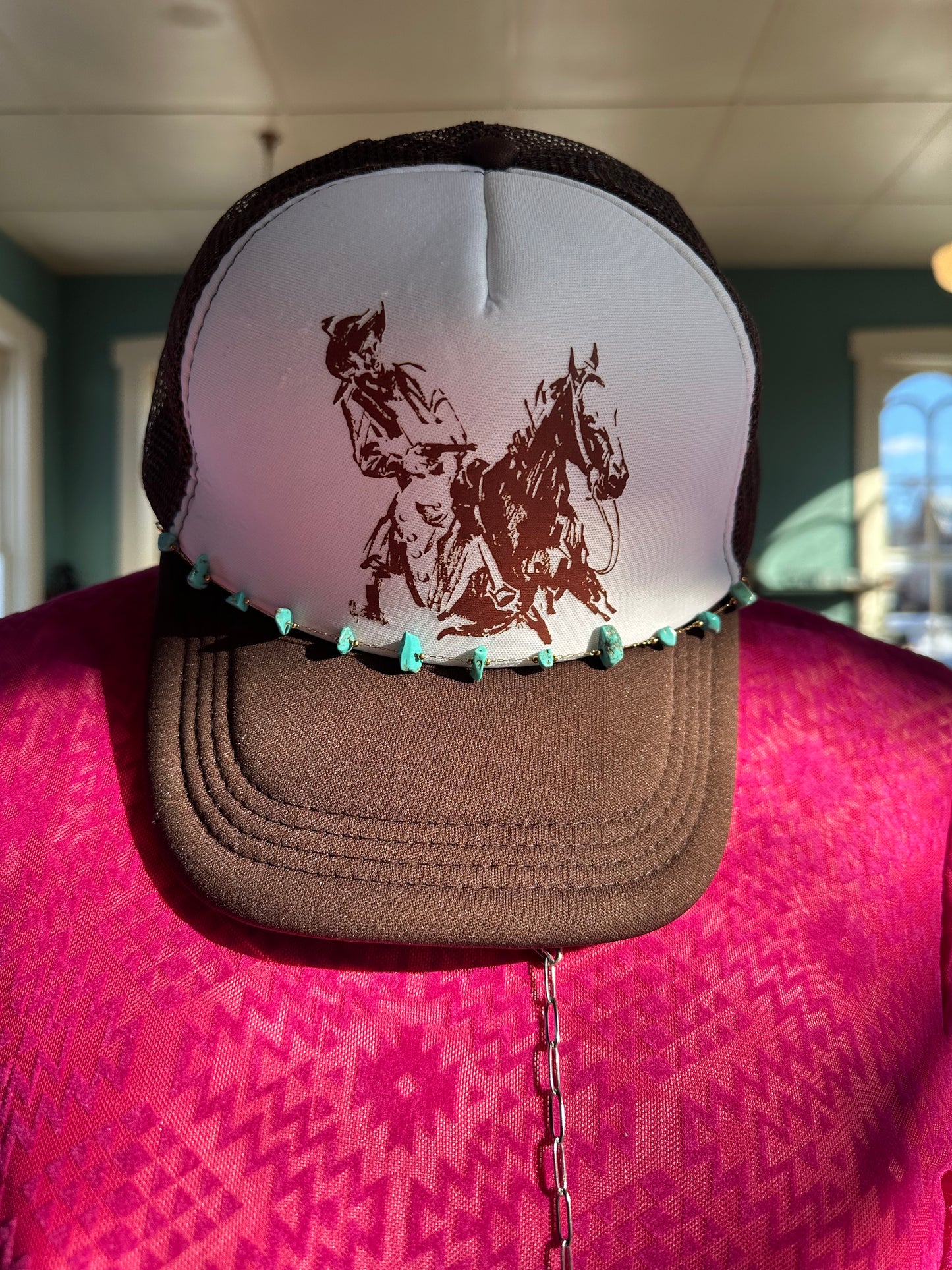 The Vintage Cowboy Trucker Hat