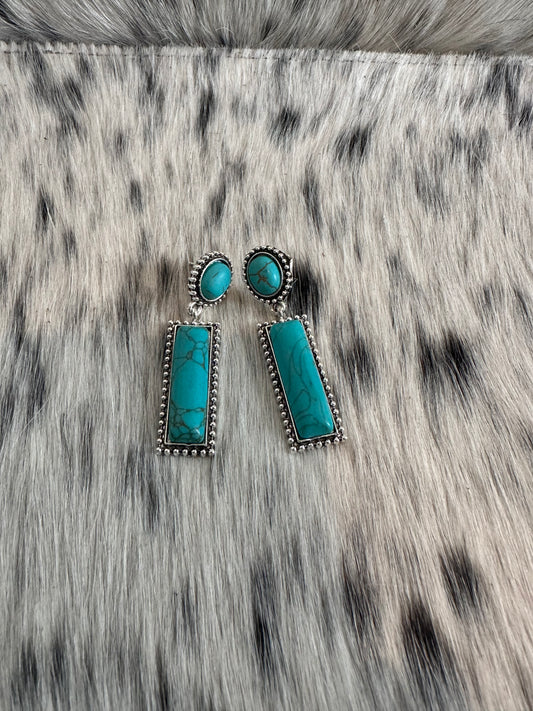 The Sioux River Dangle Earrings