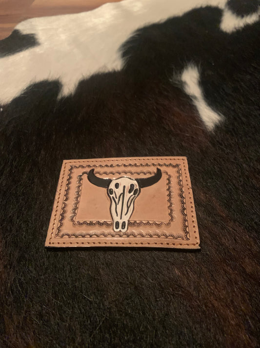 The Longhorn Card Holder