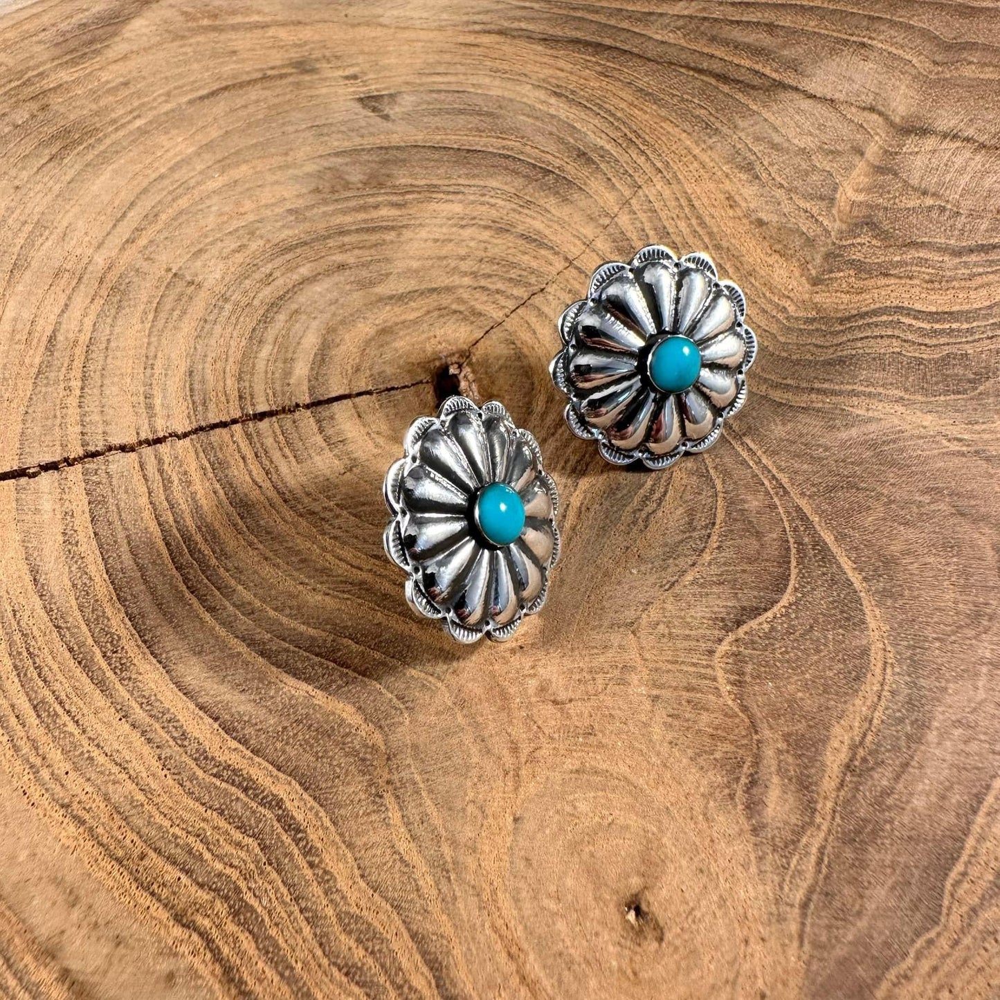 Mini Concho Earrings