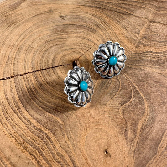 Mini Concho Earrings